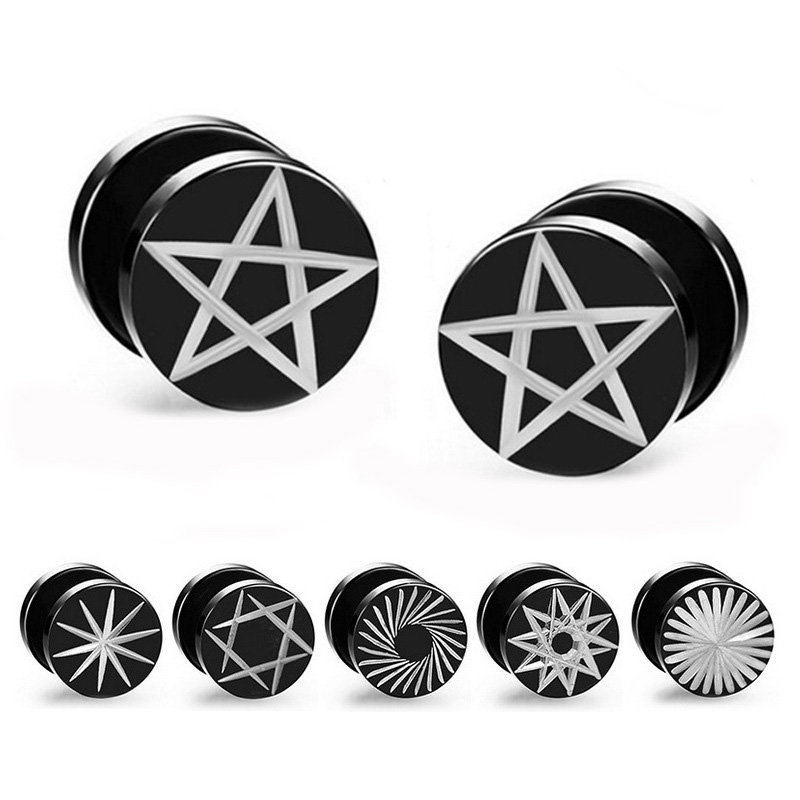 Street Fashion Earrings - 1 piece Street pop Punk Women