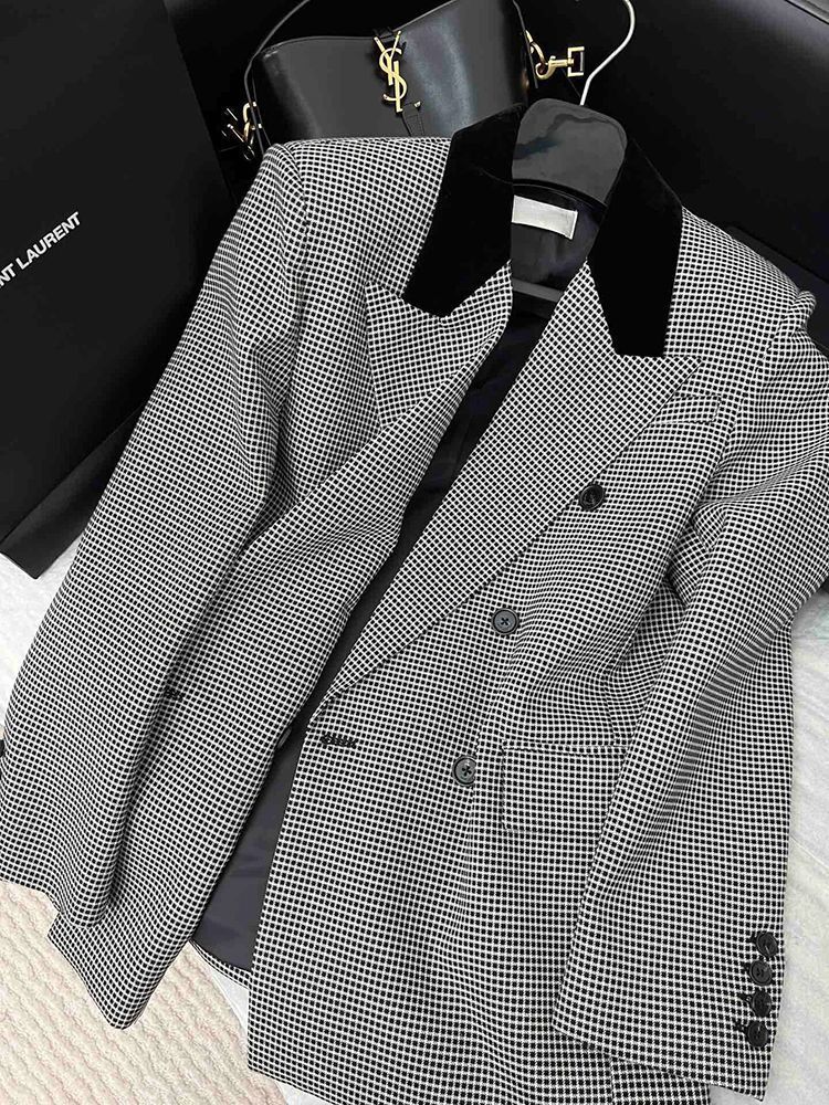 Street Fashion England - Elegant Street Style Blazer Spring Autumn