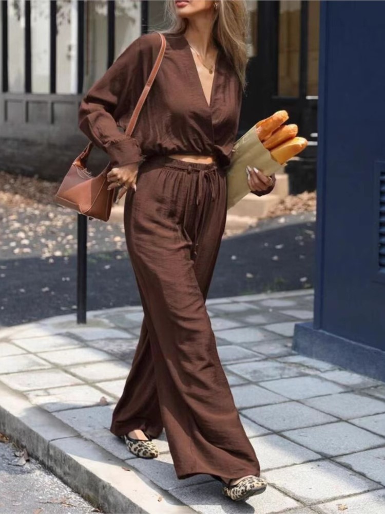 Street Fashion Necklace - Fashion Street Suit woman's solid color