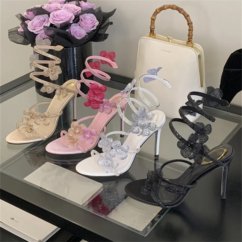 Street Fashion Female - Aneikeh 2026 Summer Open Toe Ankle