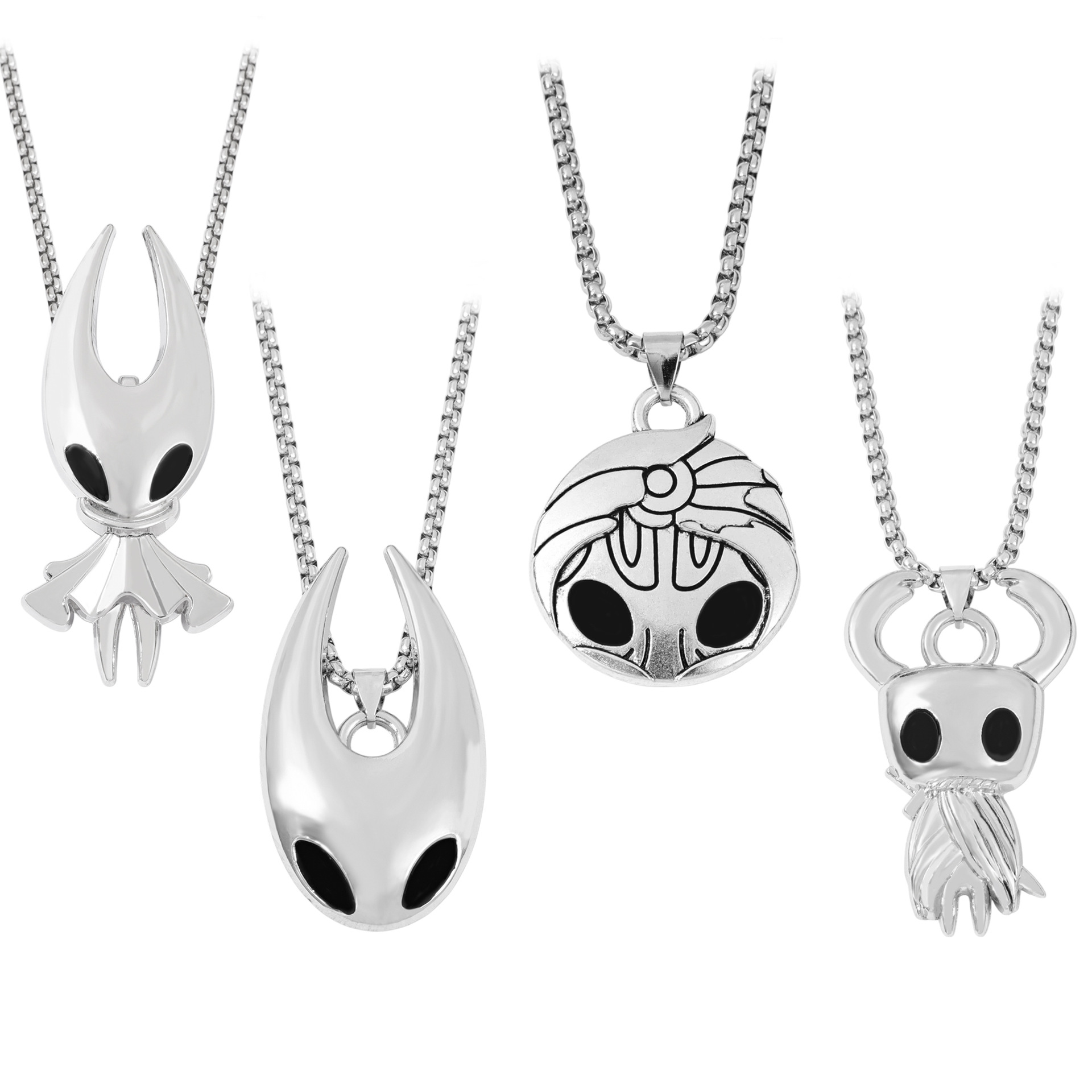 Street Fashion Necklace - Fashion gaming jewelry accessories, Hollow Knight-themed