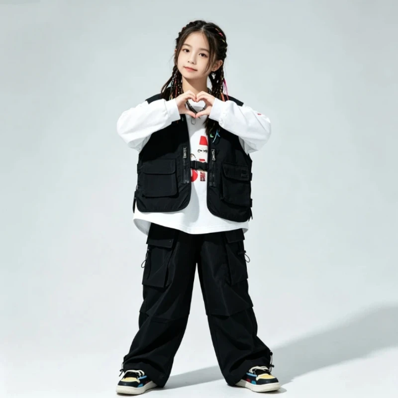 Street Fashion Outfit Girl - Street Dance Costume Boys Girls Hip