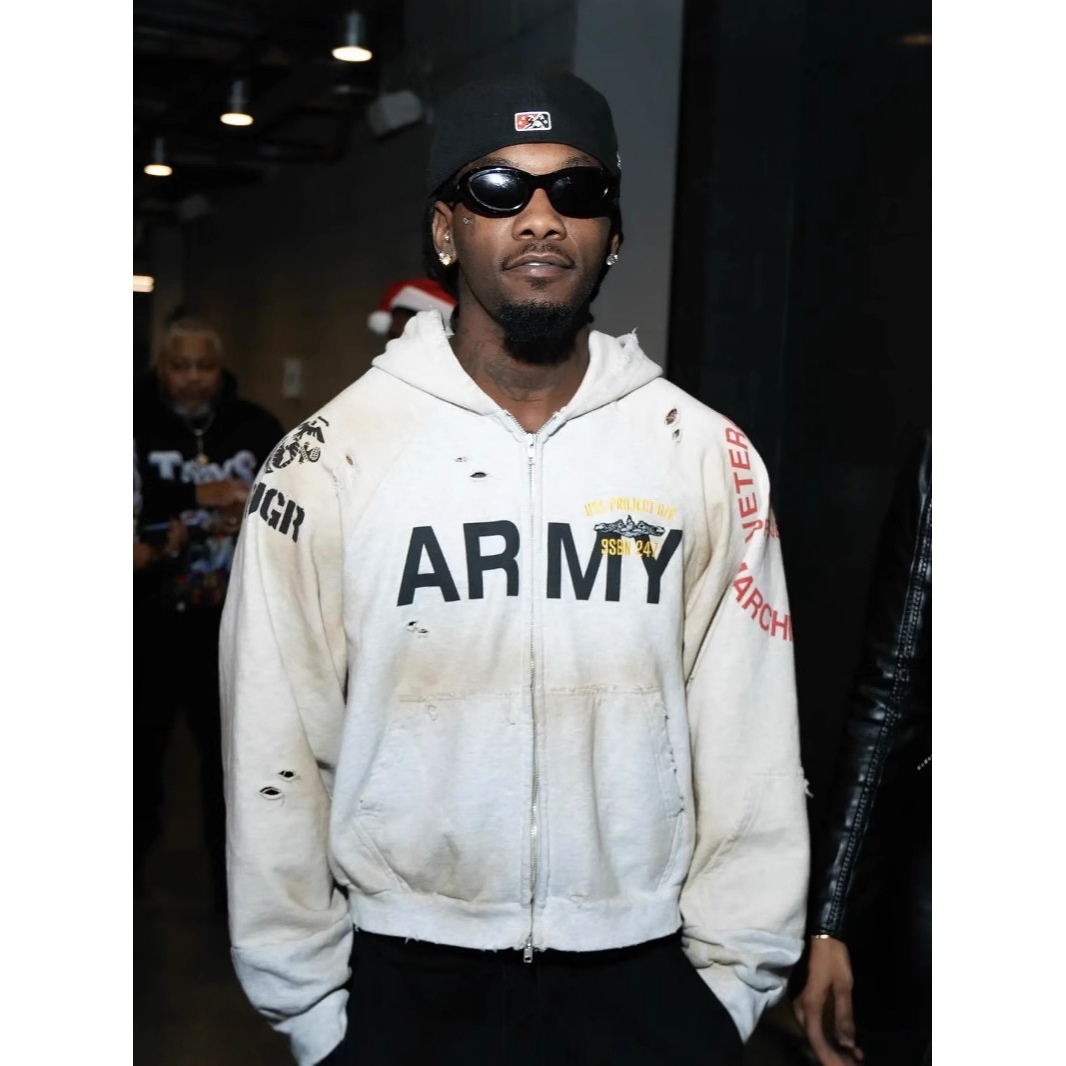 Street Fashion Zip Up Hoodie - Firmranch Korean Fashion Make Old Dirty