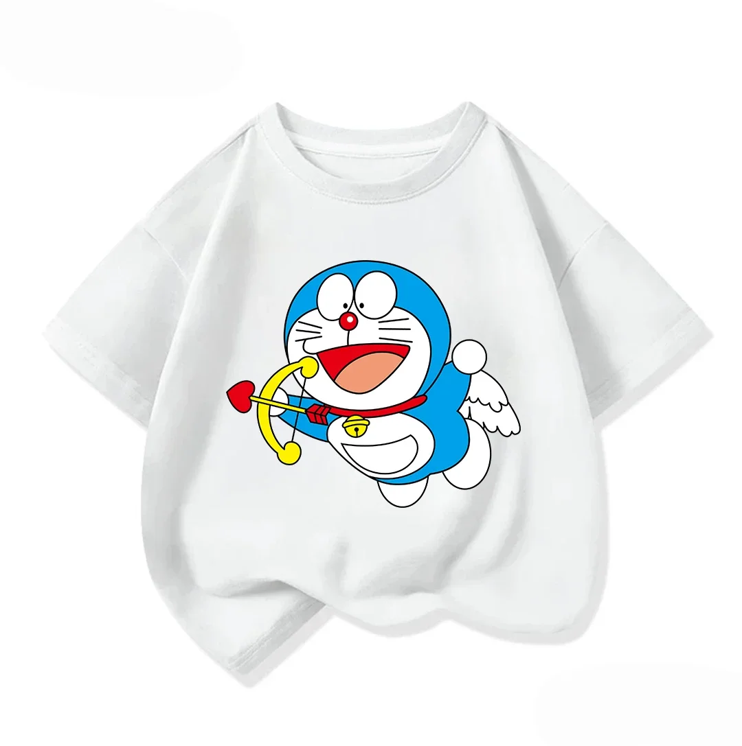 Street Fashion Outfit Girl - Summer Boys Girls Short Sleeve Tee