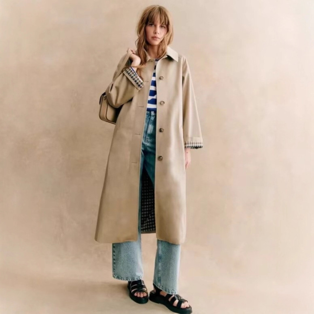 Women's Fashion Long Trench Co - Street Fashion England review and price