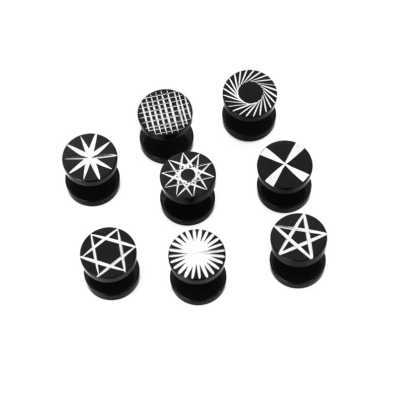 1 piece Street pop Punk Women  - Street Fashion Earrings review and price