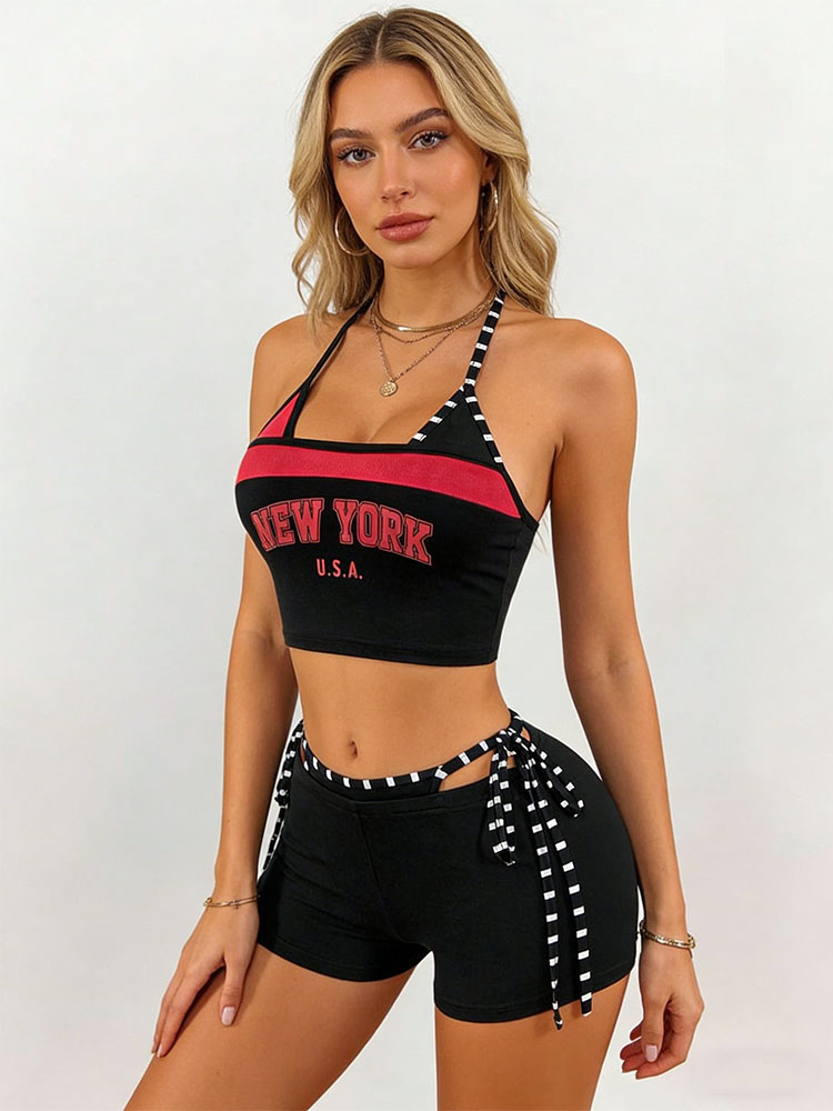 2026 New 2-piece Y2K Halter Um - Street Fashion New York 2026 review and price