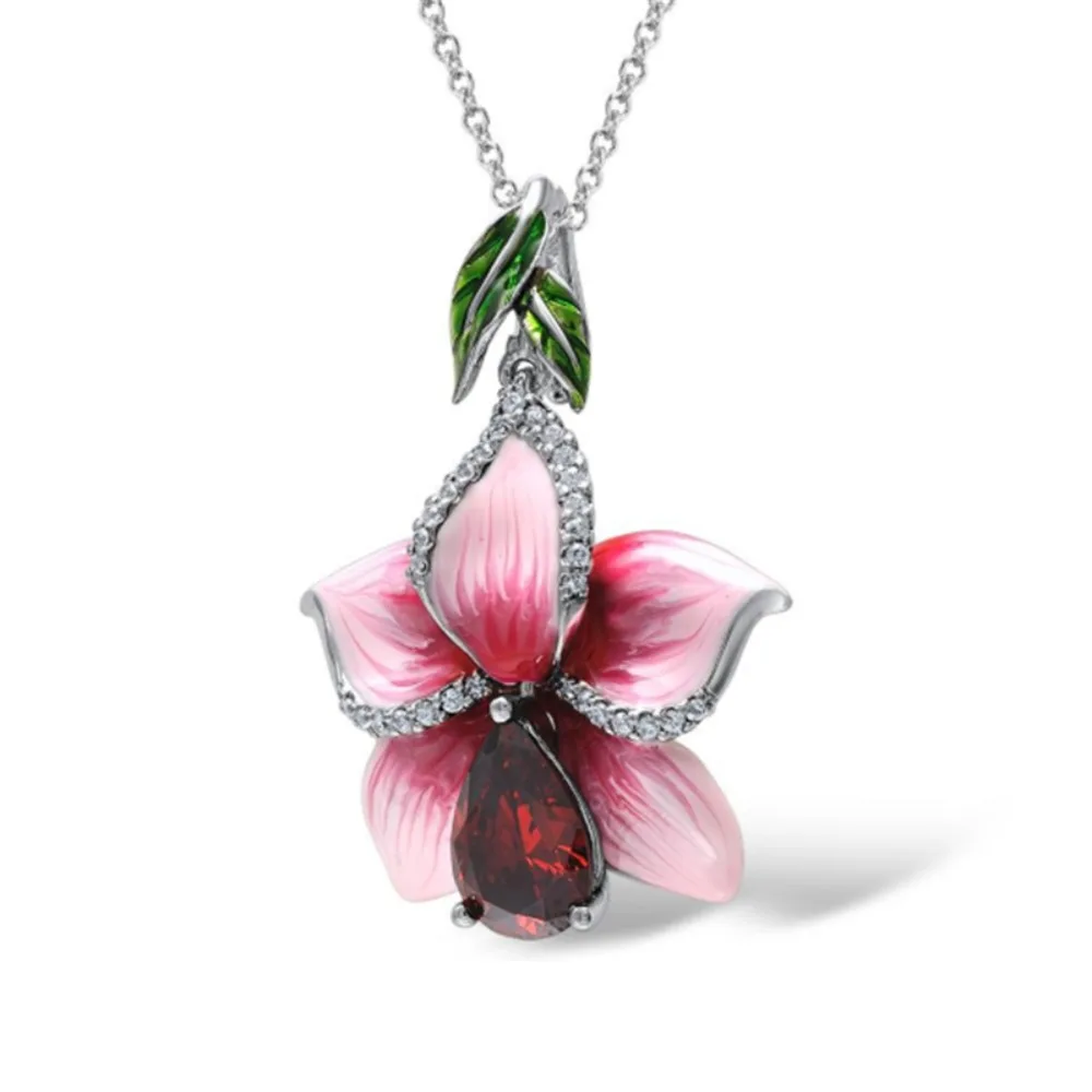 Light Luxury Niche Flower Zirc - Street Fashion Earrings review and price