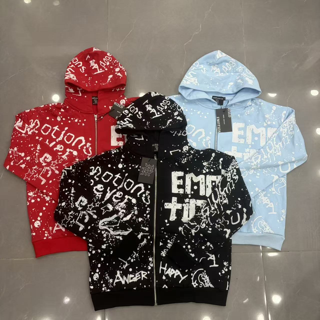 Fashionable Zip-Up Jacket, Hig - Street Fashion Zip Up Hoodie review and price