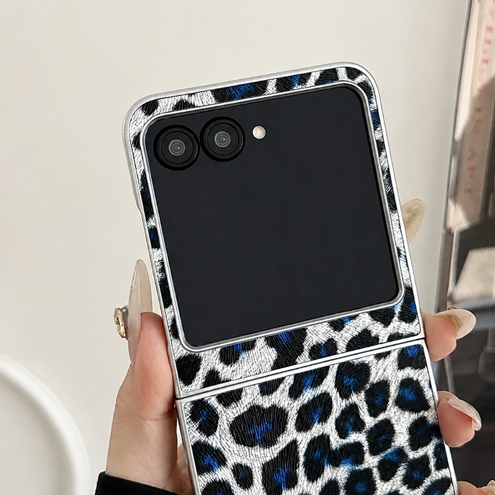 Leopard Print Folding Flip Pho - Street Fashion Female review and price