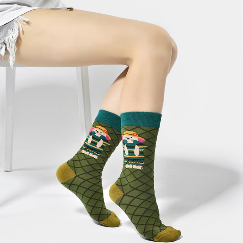 Women's Fashion Socks Cute Col - Fashion Street Cat review and price