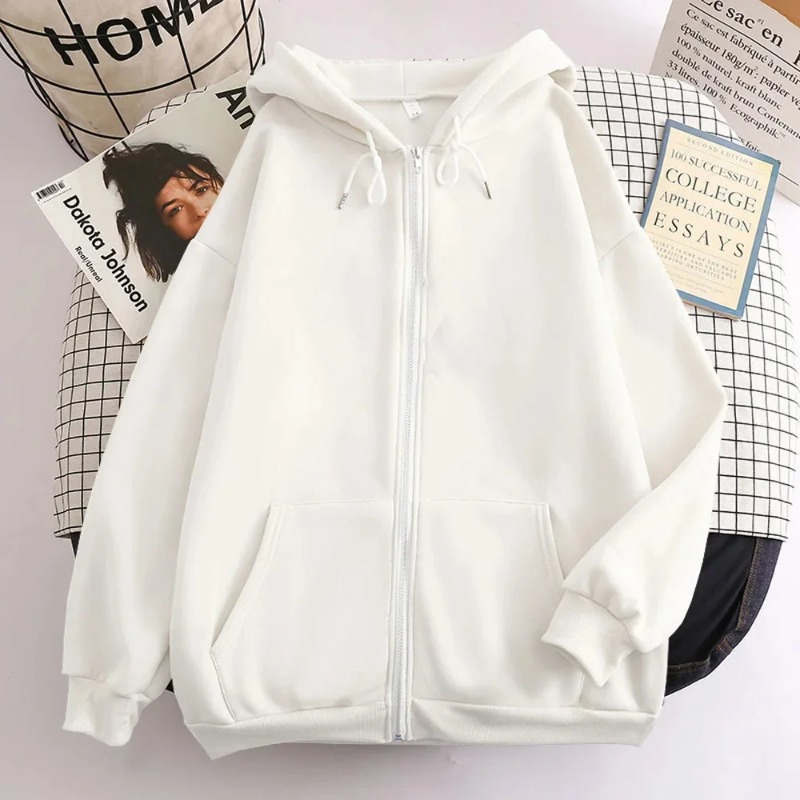 High Street Hoodie Men Solid C - Street Fashion Zip Up Hoodie review and price