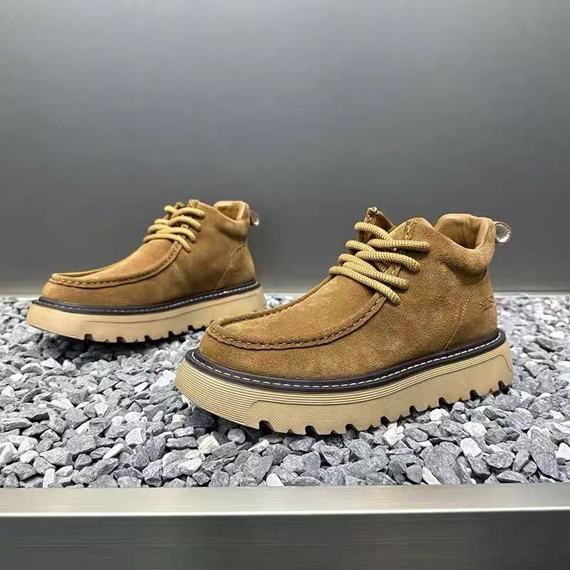 Autum Winter Men Platform Boot - Street Fashion Winter 2025 review and price