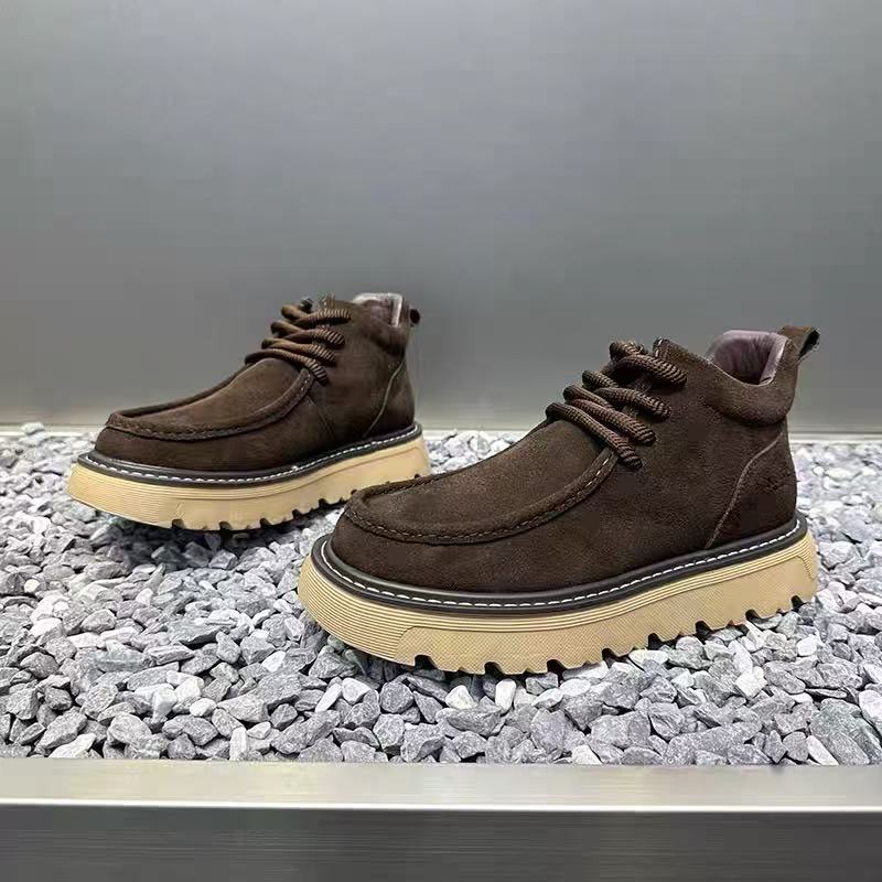 Autum Winter Men Platform Boot - Street Fashion Winter 2025 review and price