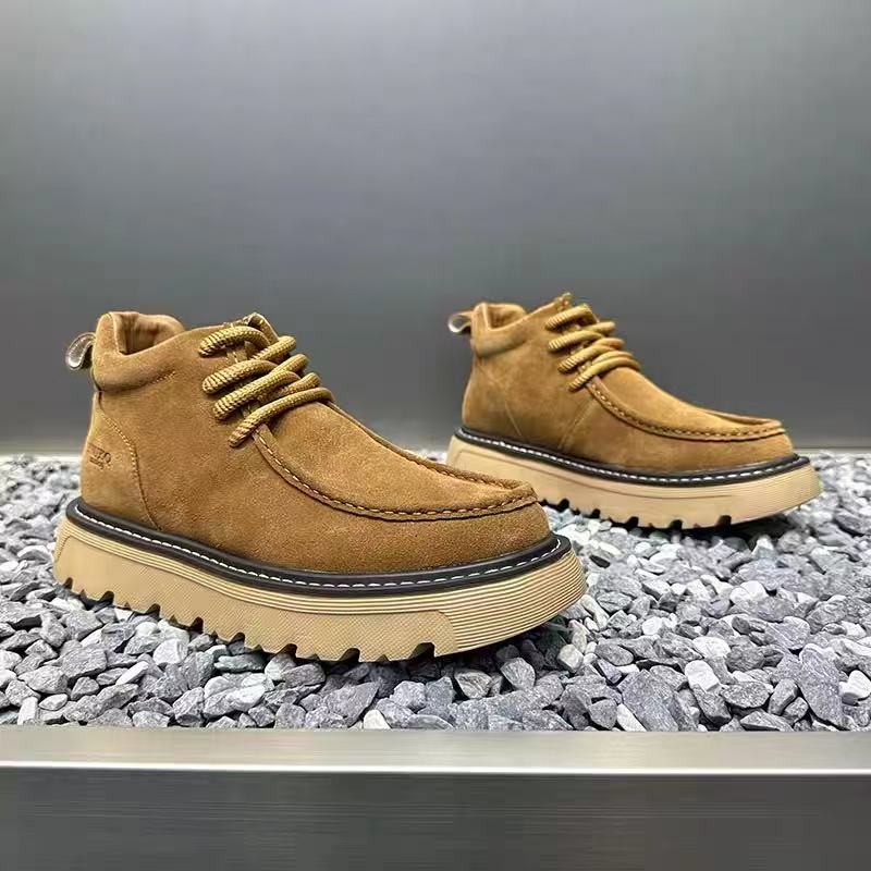 Autum Winter Men Platform Boot - Street Fashion Winter 2025 review and price