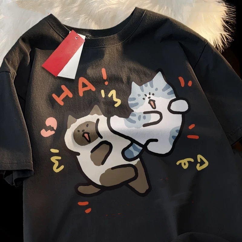 ZAZOMDE 2025 Funny Cat Print H - Street Fashion Japan 2025 review and price