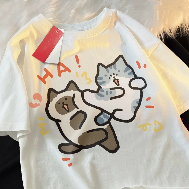 ZAZOMDE 2025 Funny Cat Print H - Street Fashion Japan 2025 review and price