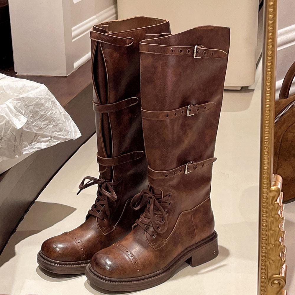 Women's Knee High Boots Vintag - Street Fashion Vintage review and price