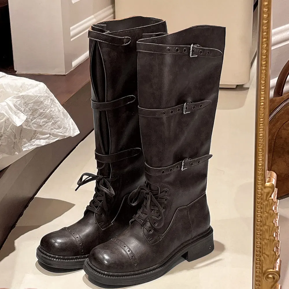 Women's Knee High Boots Vintag - Street Fashion Vintage review and price