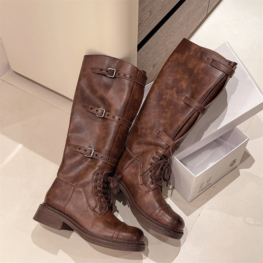 Women's Knee High Boots Vintag - Street Fashion Vintage review and price