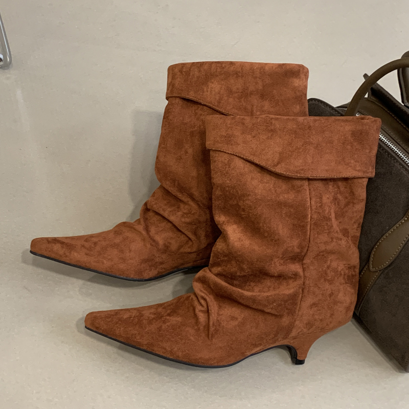Aneikeh Winter Pointed Toe Thi - Street Fashion Vintage review and price