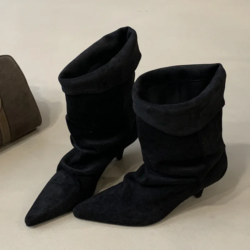 Aneikeh Winter Pointed Toe Thi - Street Fashion Vintage review and price
