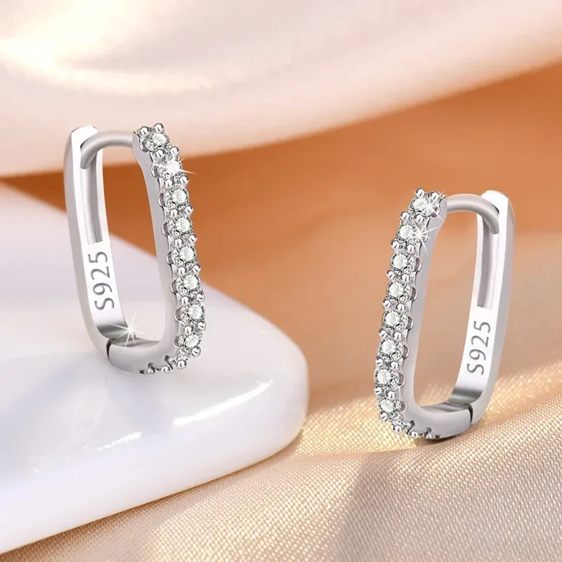 High-quality 925 Sterling Silv - Street Fashion Earrings review and price