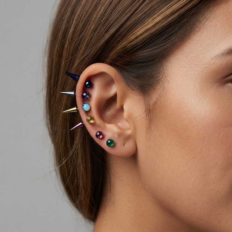 INS Style Unique Double Street - Street Fashion Earrings review and price