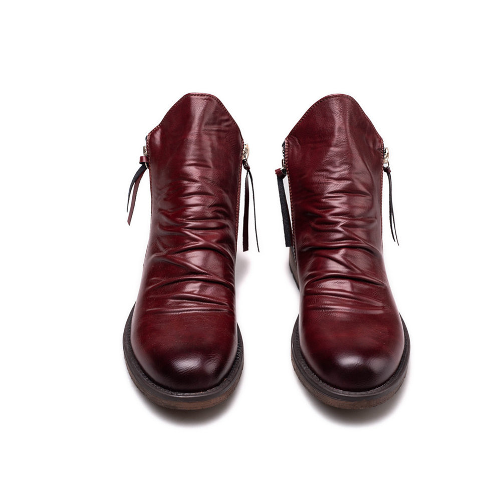 2026 Men's Genuine Leather Vin - Street Fashion Vintage review and price