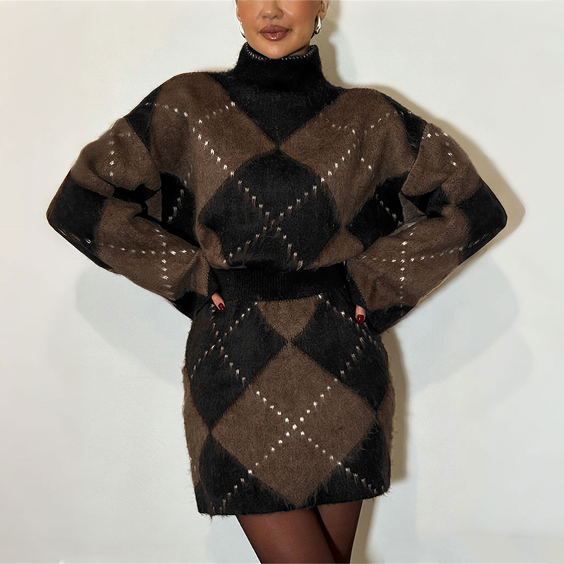 TARUXY Turtleneck Pullover Kni - Street Fashion Outfit Girl review and price