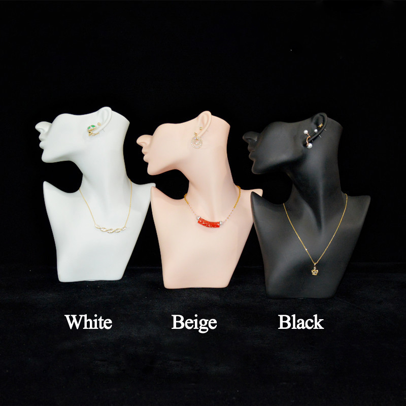 White Half Face Mannequin Head - Street Fashion Earrings review and price