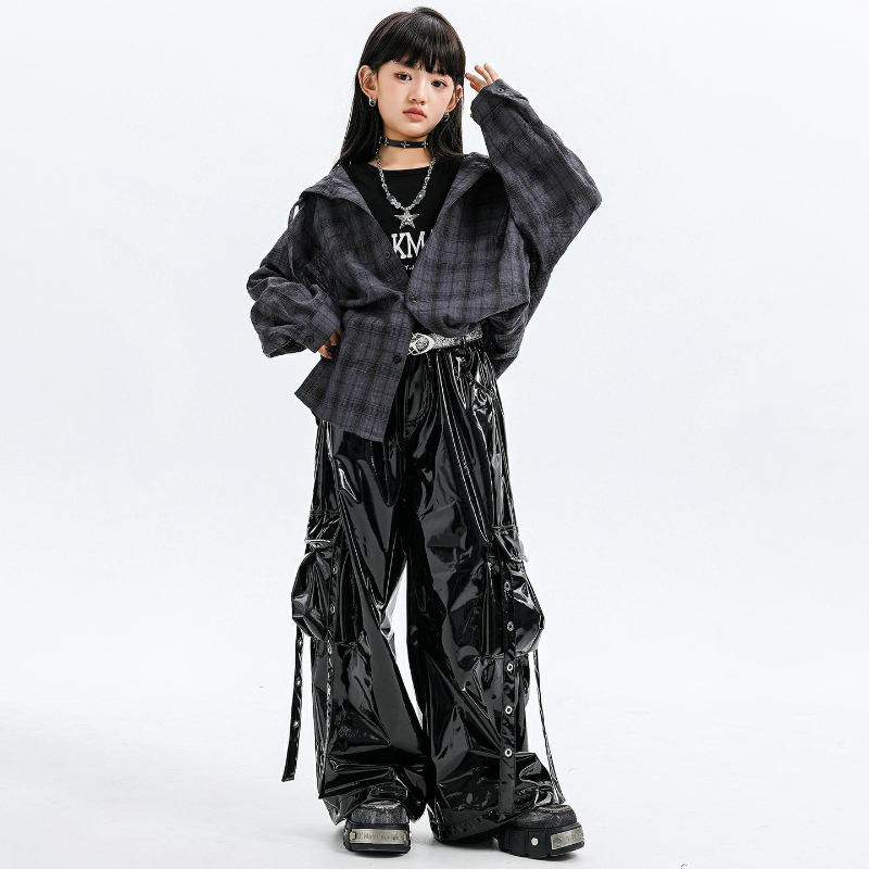Girls Jazz Dance Costumes Hood - Street Fashion Outfit Girl review and price