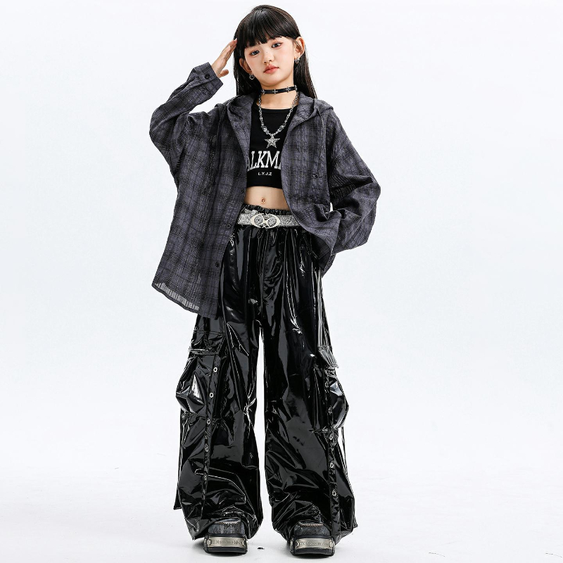 Girls Jazz Dance Costumes Hood - Street Fashion Outfit Girl review and price