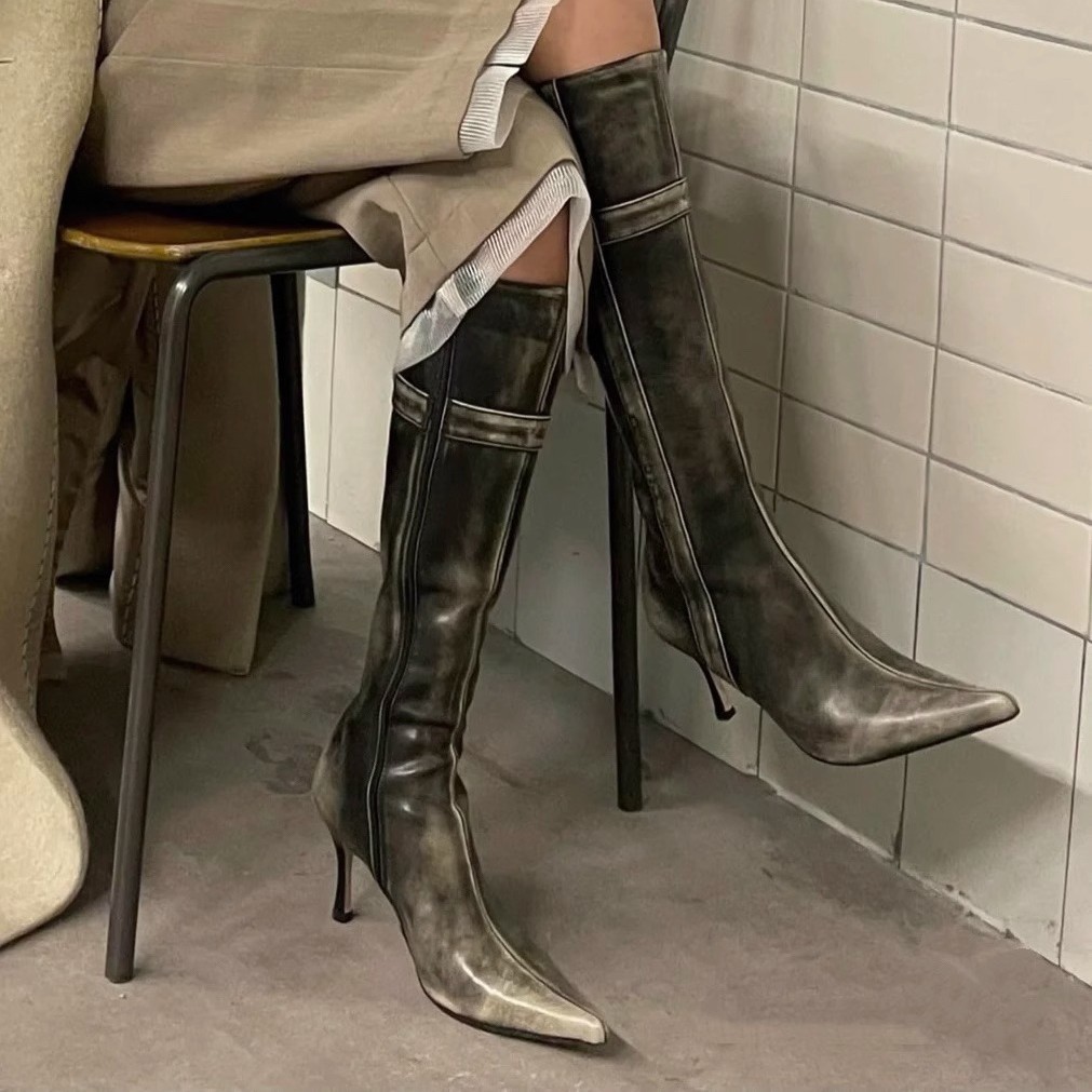 Sexy Designer Women High Boots - Street Fashion Female review and price