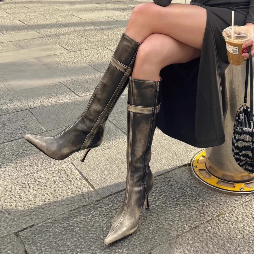 Sexy Designer Women High Boots - Street Fashion Female review and price
