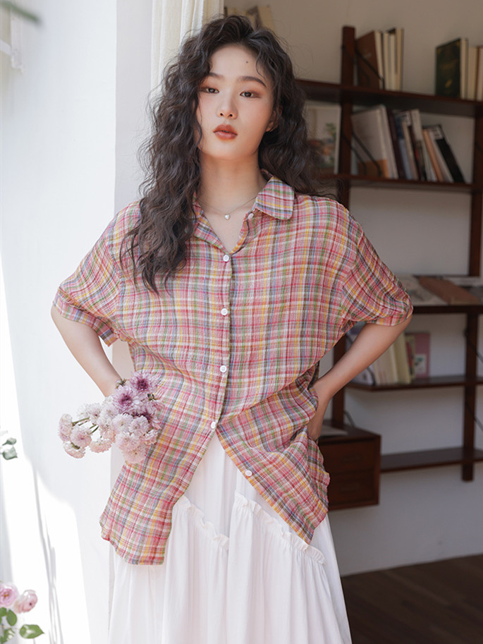 Summer New Women Turn-down Col - Street Fashion Vintage review and price