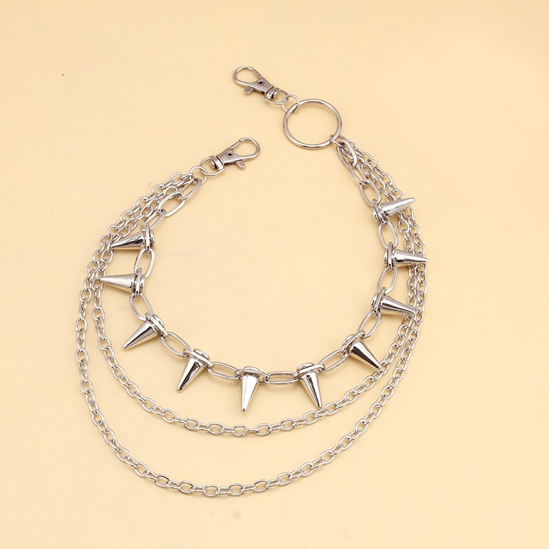 Hip Hop Punk Rock Metal Pants  - Street Fashion Necklace review and price