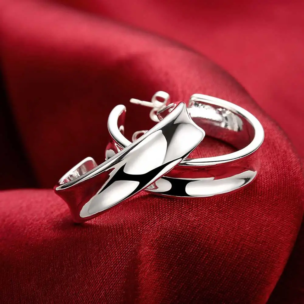 925 Sterling Silver Beautiful  - Street Fashion Earrings review and price