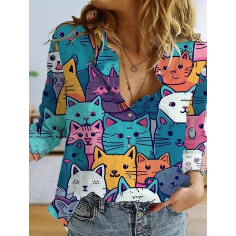 Autumn Women Clothing Cute Ani - Fashion Street Cat review and price