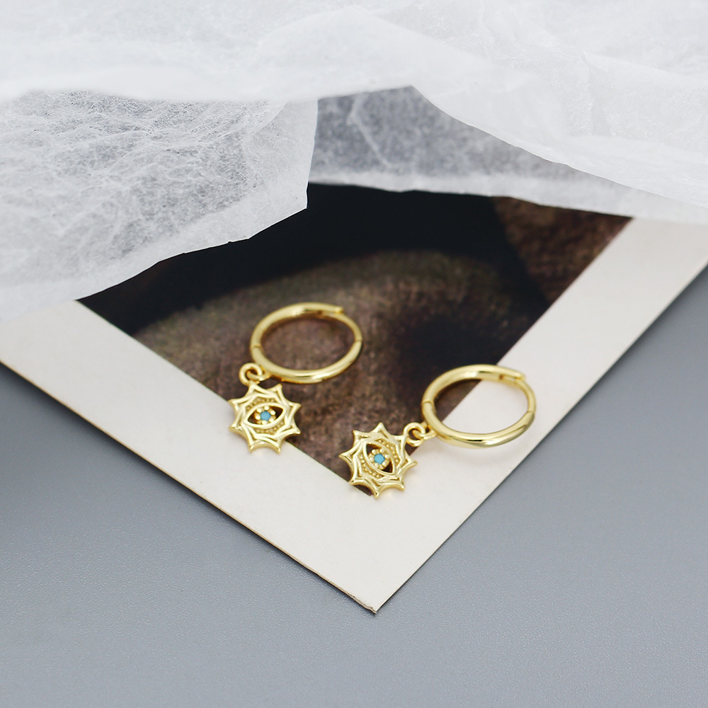 925 Sterling Silver Needle Ret - Street Fashion Earrings review and price