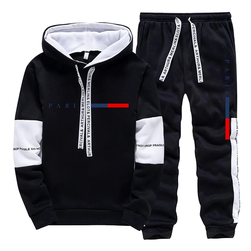 Men's Set/Hoodie/Pants Paris F - Street Fashion Style review and price