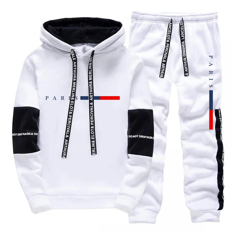 Men's Set/Hoodie/Pants Paris F - Street Fashion Style review and price