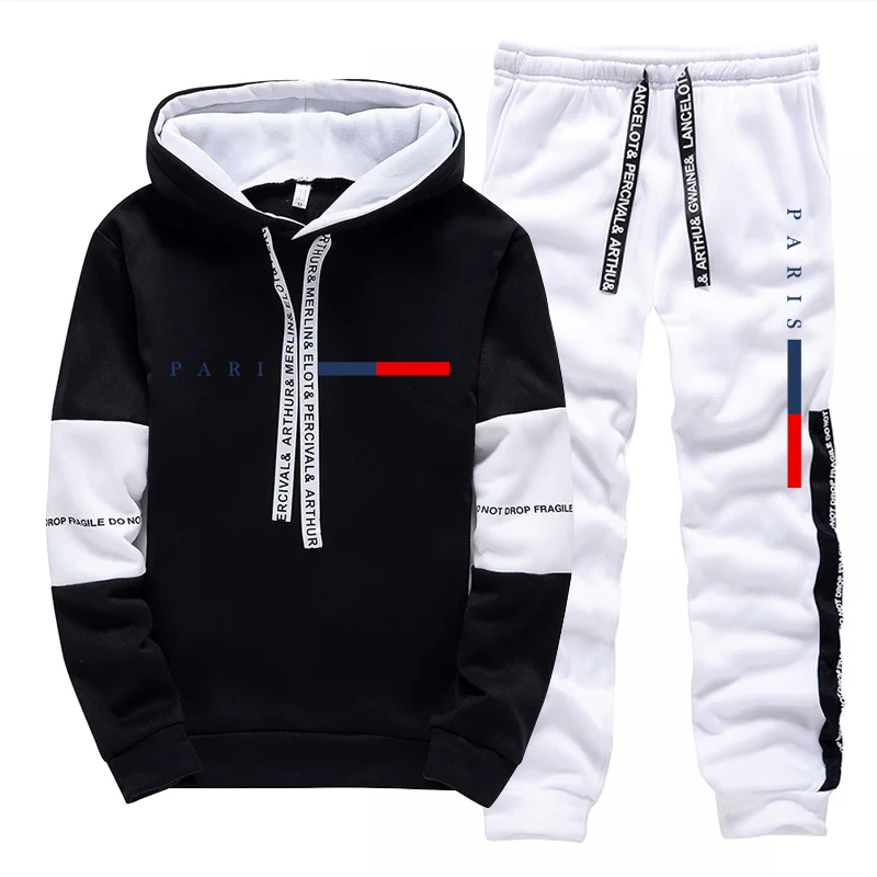Men's Set/Hoodie/Pants Paris F - Street Fashion Style review and price