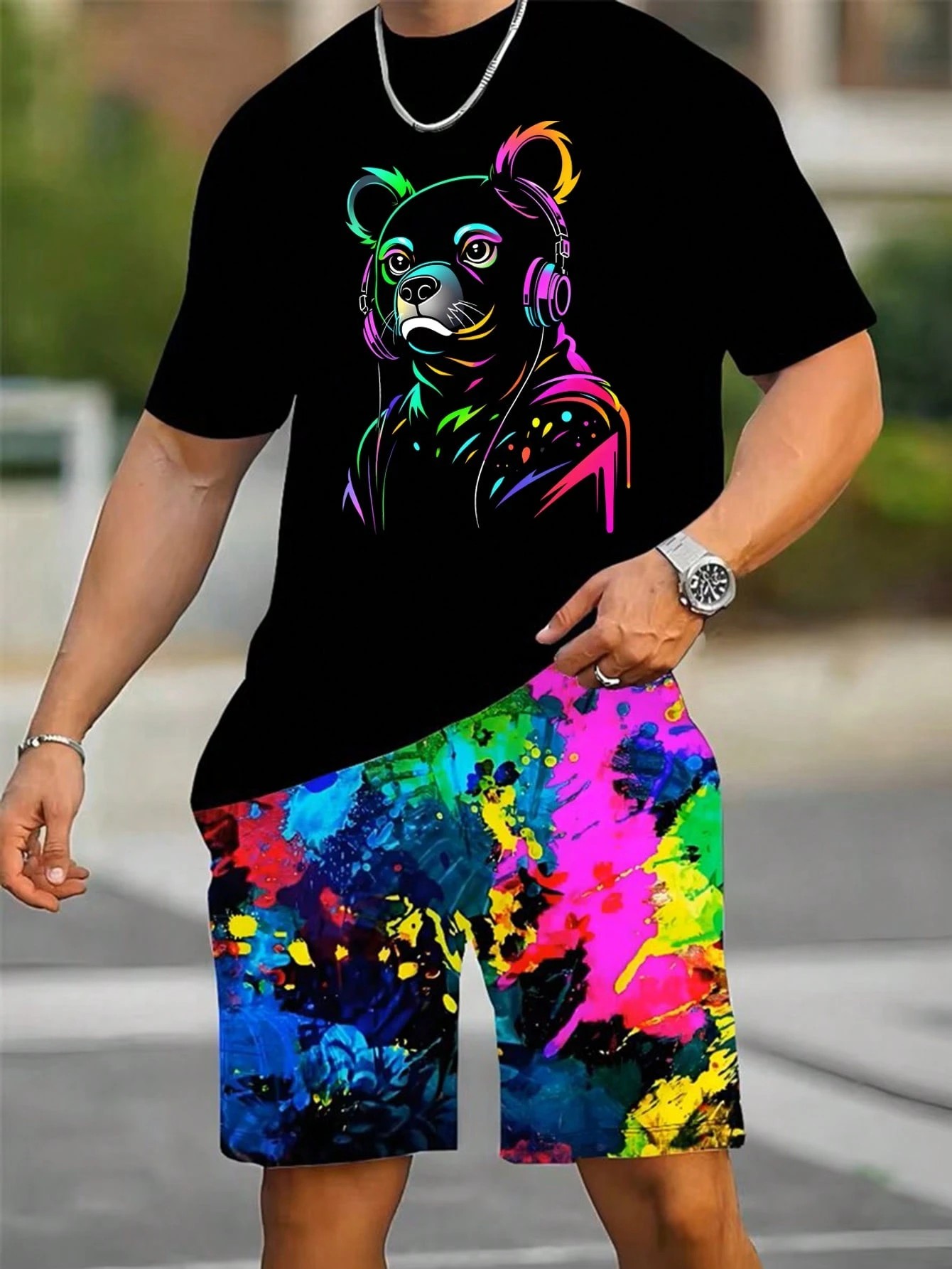 2026 Summer New Men's Short-Sl - Street Fashion For 2026 review and price