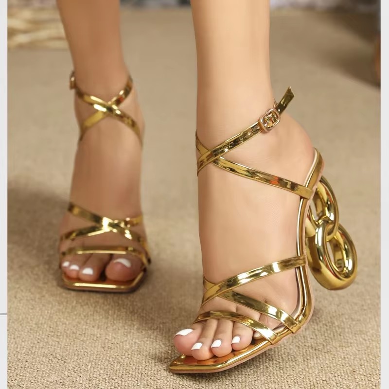 Eilyken Fashion Golden Narrow  - Street Fashion Shoes review and price
