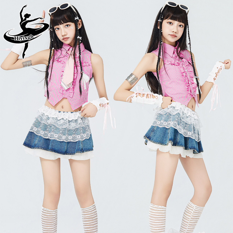 Fashion Kids Jazz Dance Costum - Street Fashion Outfit Girl review and price