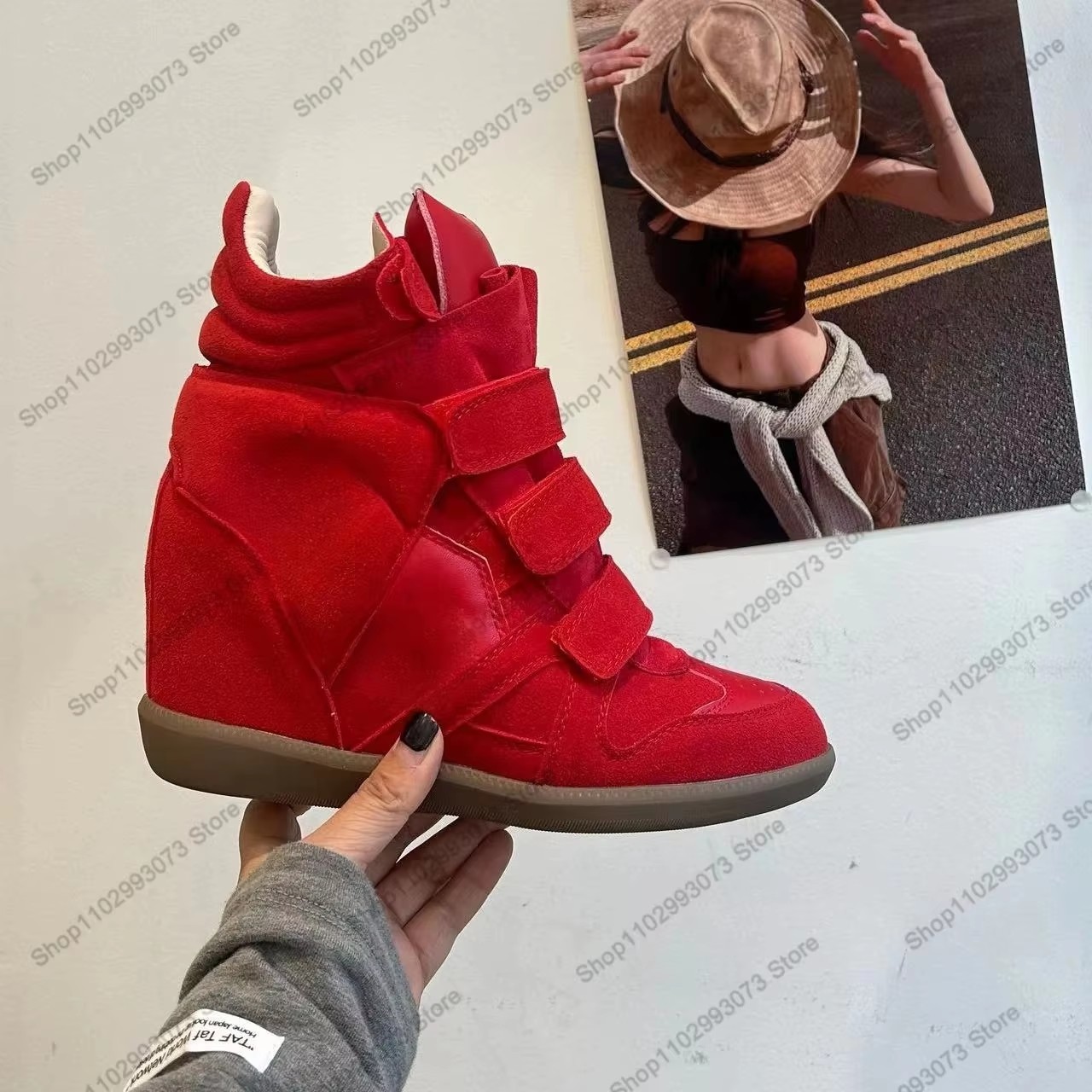 Women Hidden Wedge Heel High‑T - Street Fashion Shoes review and price