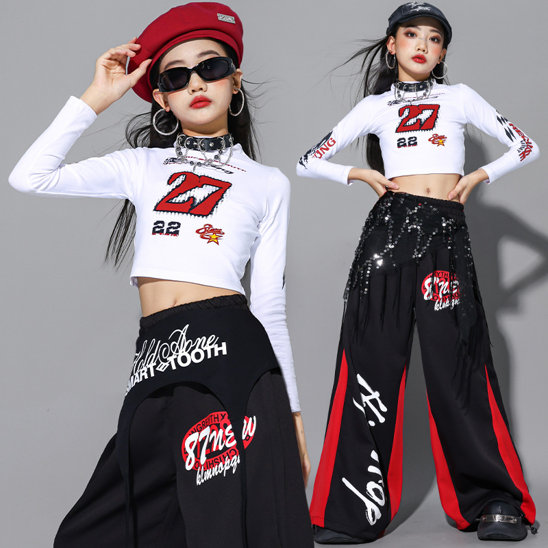 2025 Jazz Dance Clothes Girls  - Street Fashion Outfit Girl review and price