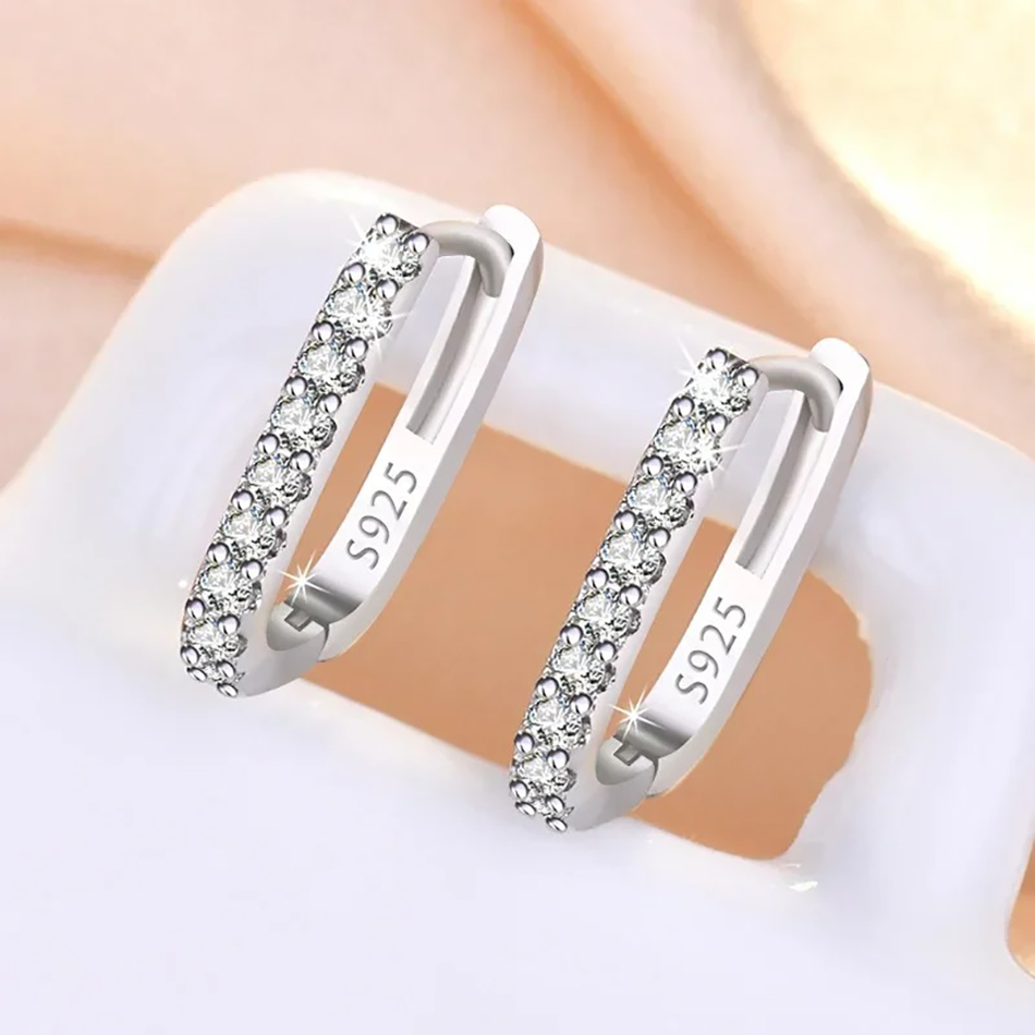 High-quality 925 Sterling Silv - Street Fashion Earrings review and price