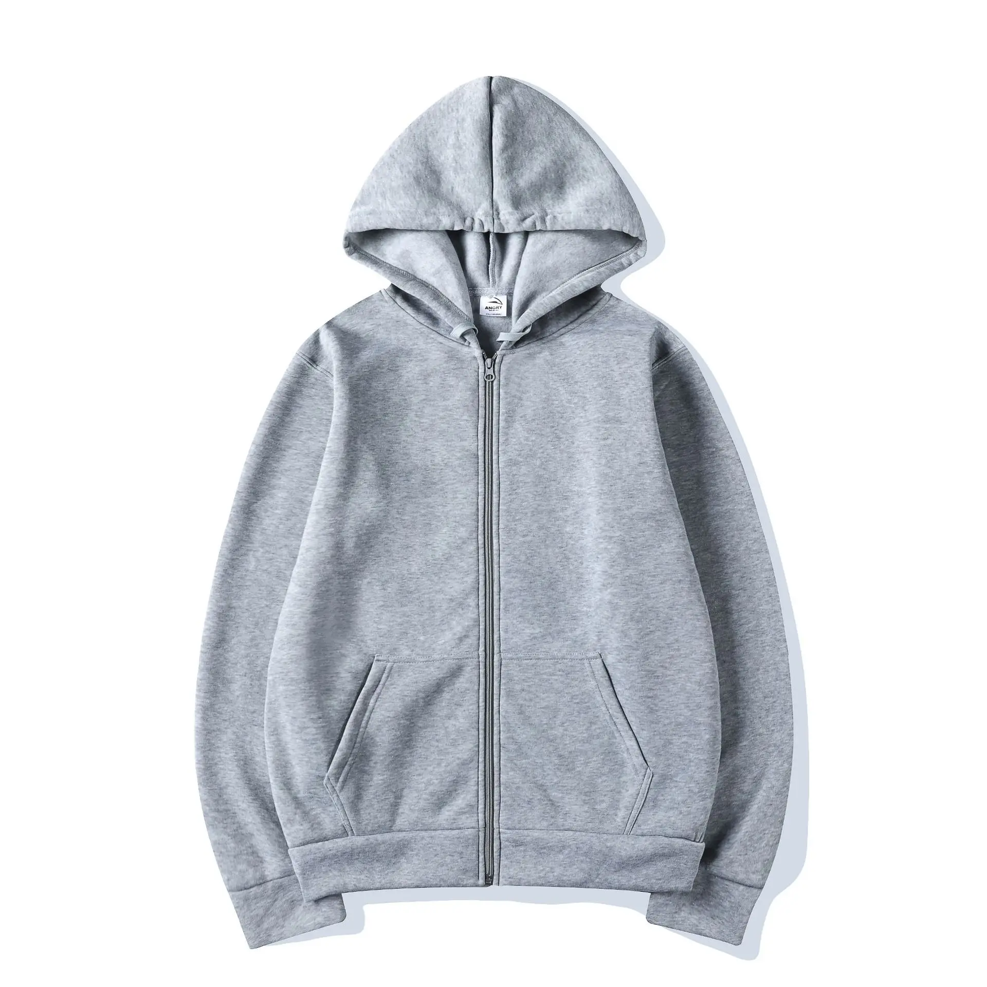 High Street Hoodie Men Solid C - Street Fashion Zip Up Hoodie review and price